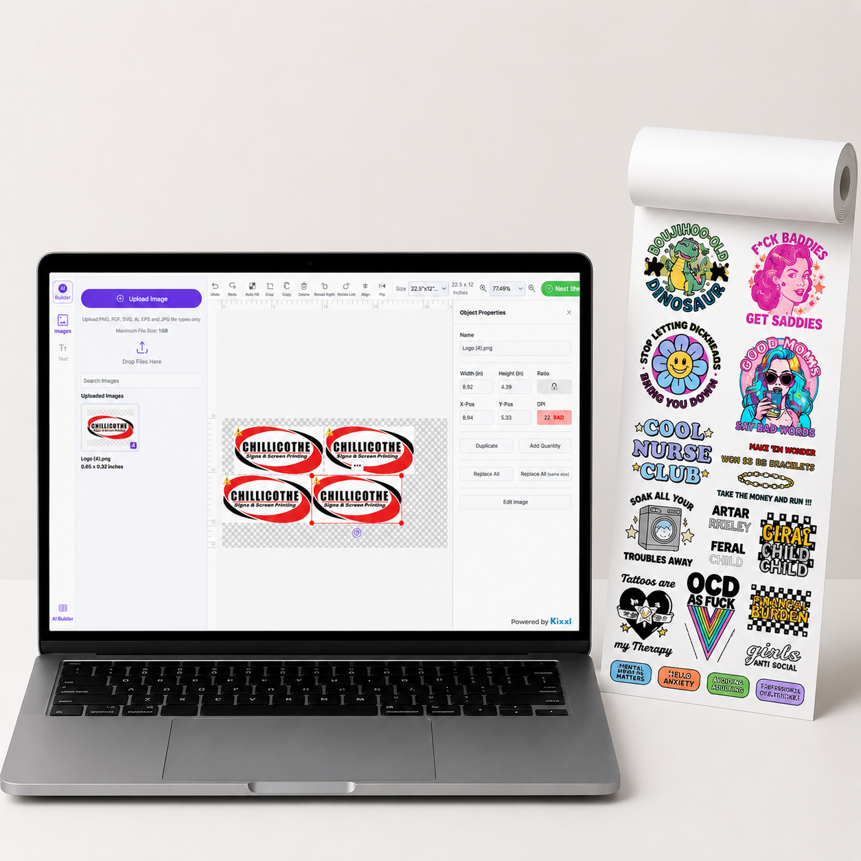 Build Your Custom DTF Gang Sheet